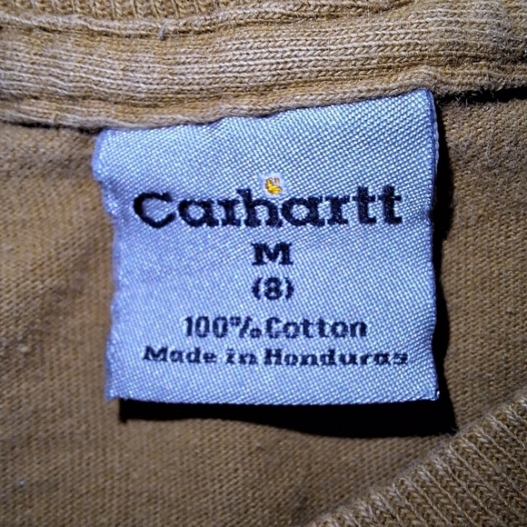 A Carhartt youth medium long sleeve t-shirt in good condition. - Picture 4 of 7